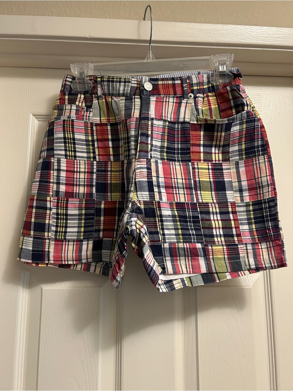 Tommy Hilfiger Multicolor Plaid Women’s Shorts